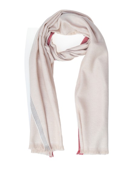 Shop BRUNELLO CUCINELLI  Sciarpa: Brunello Cucinelli sciarpa in twill di lana e cashmere.
Dimensioni: 170 cm x 50 cm.
Composizione: 80% lana 20% cashmere.
Made in Italy.. MSC665OR-CJ007